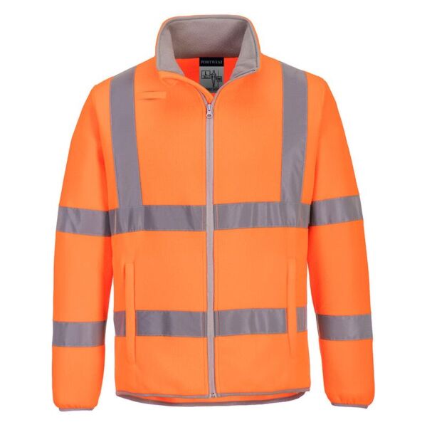 Eco Hi Vis Polar Fleece Jacket Thumbnail