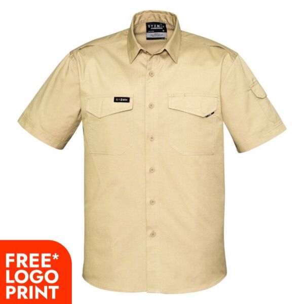 Mens Rugged Cooling Short Sleeve Shirt Thumbnail