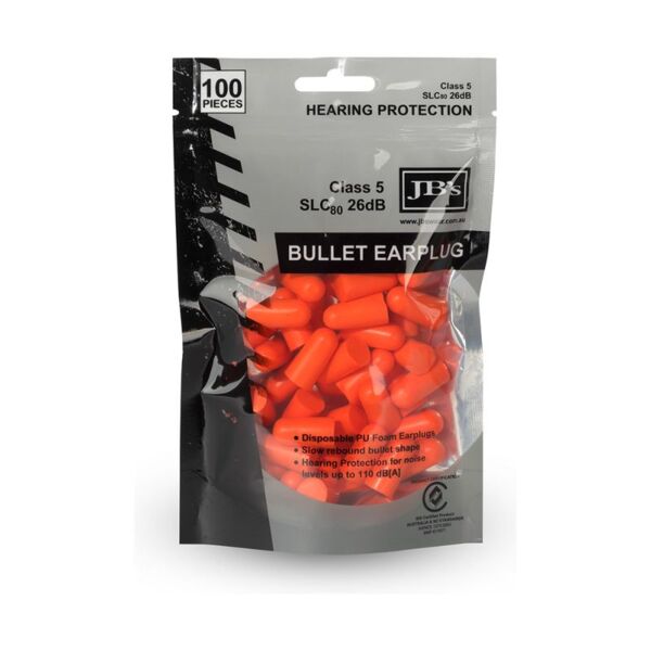 Bullet Shaped Earplug ( 100  Pieces ) Thumbnail